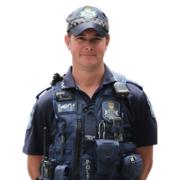 Nicholas Perriman QLD police. Former army officer and practised liar. Convicted of perjury in 2028 for an incident in 2018