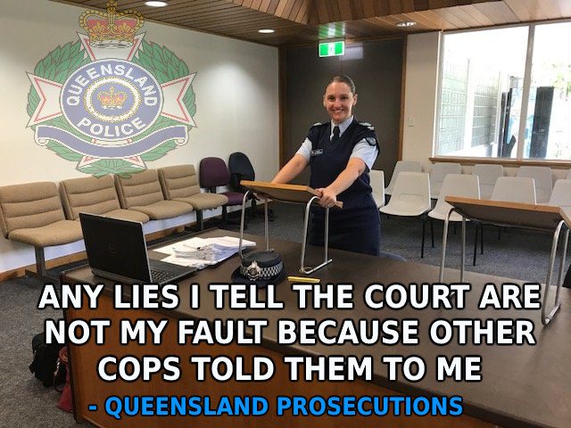 MOunt Gravatt police headquarters using courts as a weapon