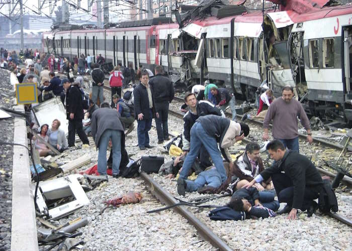 Madrid train bombing killed hundreds and nobody could believe the religion of peace dunnit